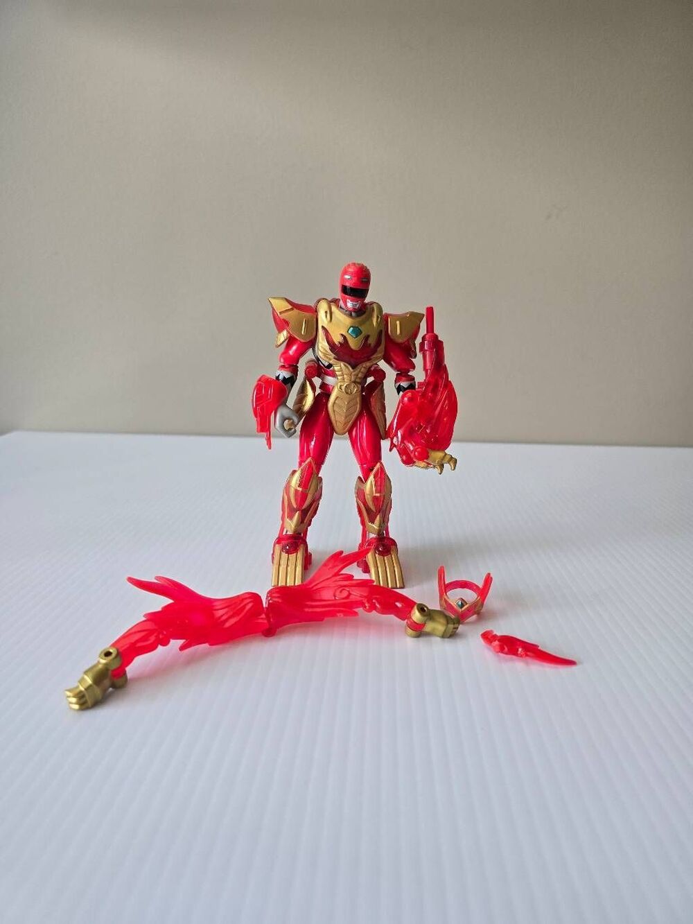 Mighty Morphin Power Rangers Lost Galaxy Red Ranger-Incomplete - Picture 2 of 10
